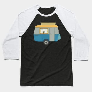 Vintage Touring Caravan Adventure Baseball T-Shirt